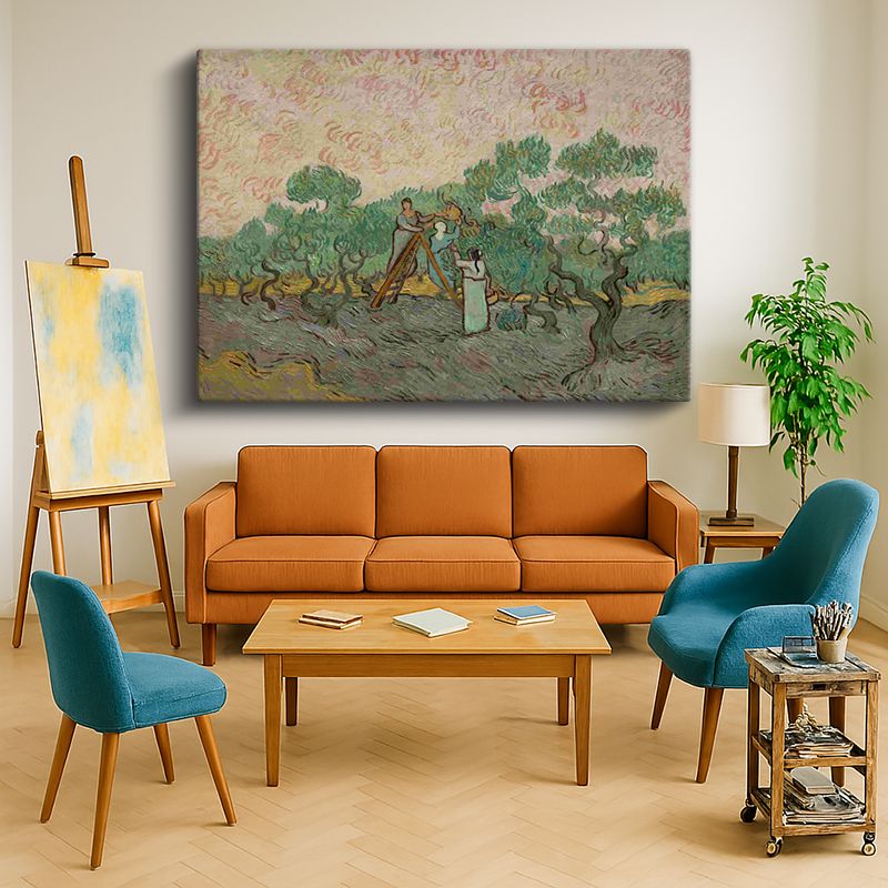 Ressam Kanvas Tablo 1036